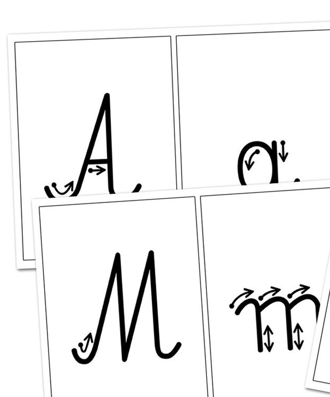 Fiszki - alfabet