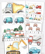 Środki transportu - pakiet edukacyjny dla maluchów [PDF]