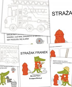 Busy Book - Strażak Franek. [PDF]