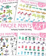 FINGER PRINTS ART - rysuj razem ze mną część 3 [PDF]