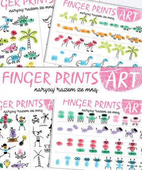 FINGER PRINTS ART - rysuj razem ze mną część 3 [PDF]