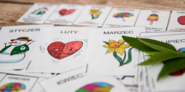 Gra edukacyjna – pory roku i miesiące